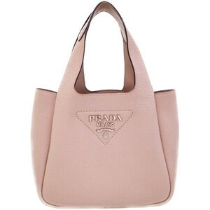 Prada Vitello Daino Dynamique Tote bag powder pink leather